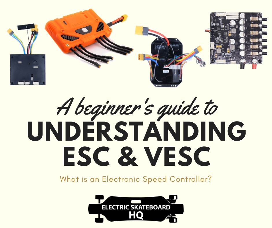 Understanding ESC & VESC in Electric Skateboard: How to choose?