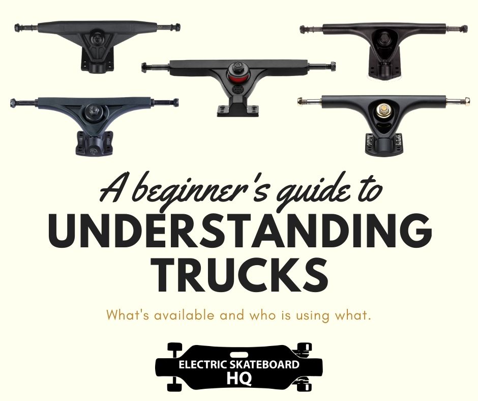 Introduction to Electric Skateboard Trucks for eskaters and DIYers