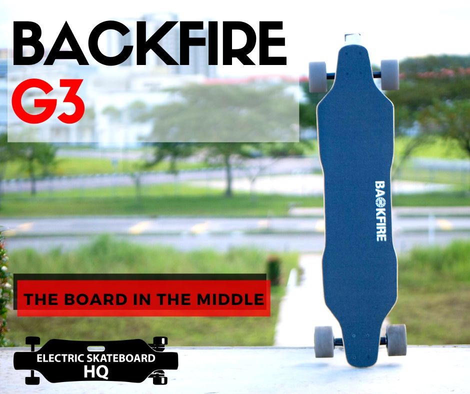Backfire G3 Review – The board in the middle.