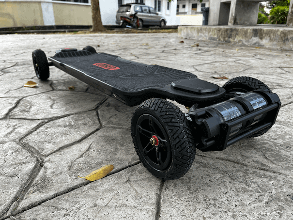 MEEPO Electric Skateboard,Longboard,29MPH Top Speed,540 Watt Motor,Max Load  of 300 Pounds with Wireless Remote Control for Adult, V4S Standard 