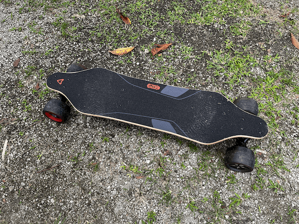 MEEPO Shuffle (V4) 620W x 2 Electric Skateboard - Black/Red for sale online