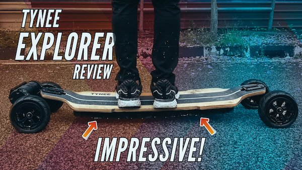 Tynee Board Explorer Review — The First Tynee All-Terrain Eskate!
