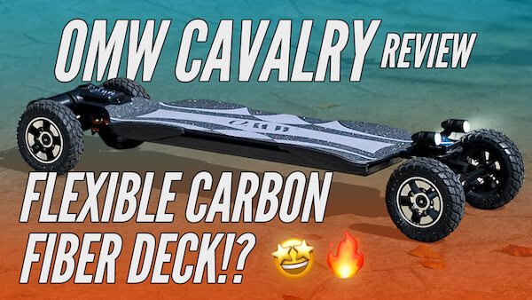 OMW Cavalry Review – Carbon Fiber deck with real flex!?