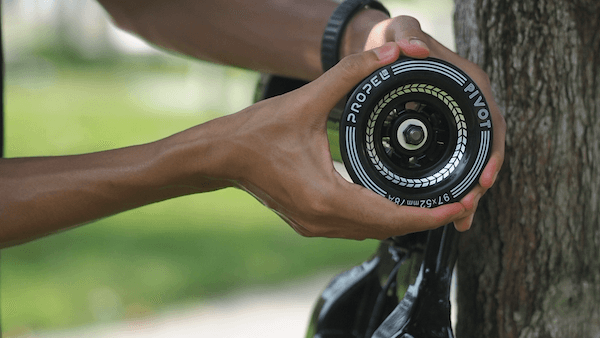 pressing on Propel Pivot S 97mm wheels