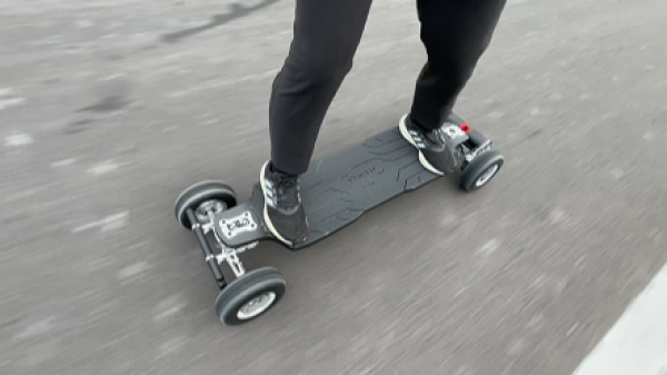 Riding Photo of Acedeck Nomad N3